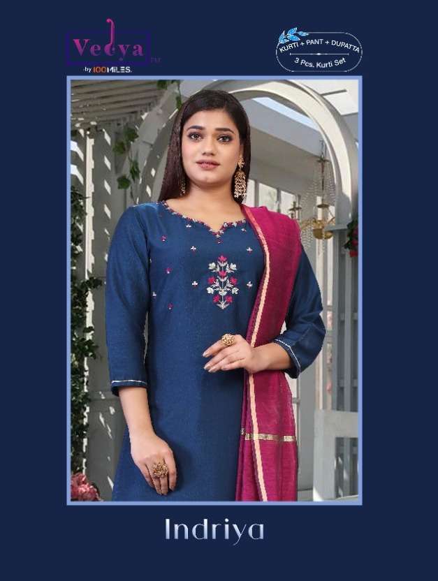 vedya indriya series 01-06 silk readymade suit 