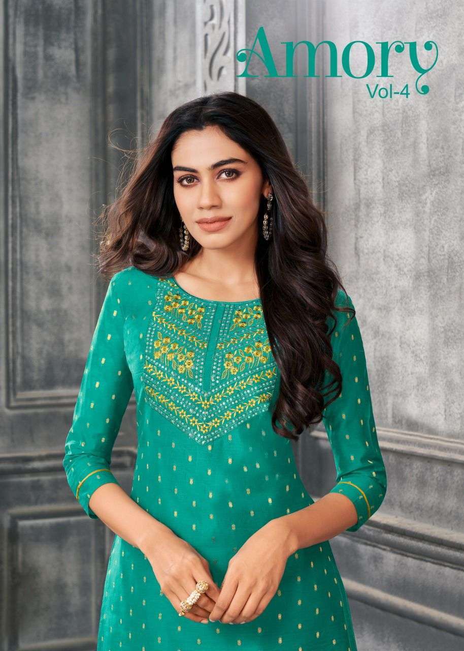 artio amory vol 4 series 31001-31010 modal silk kurti 