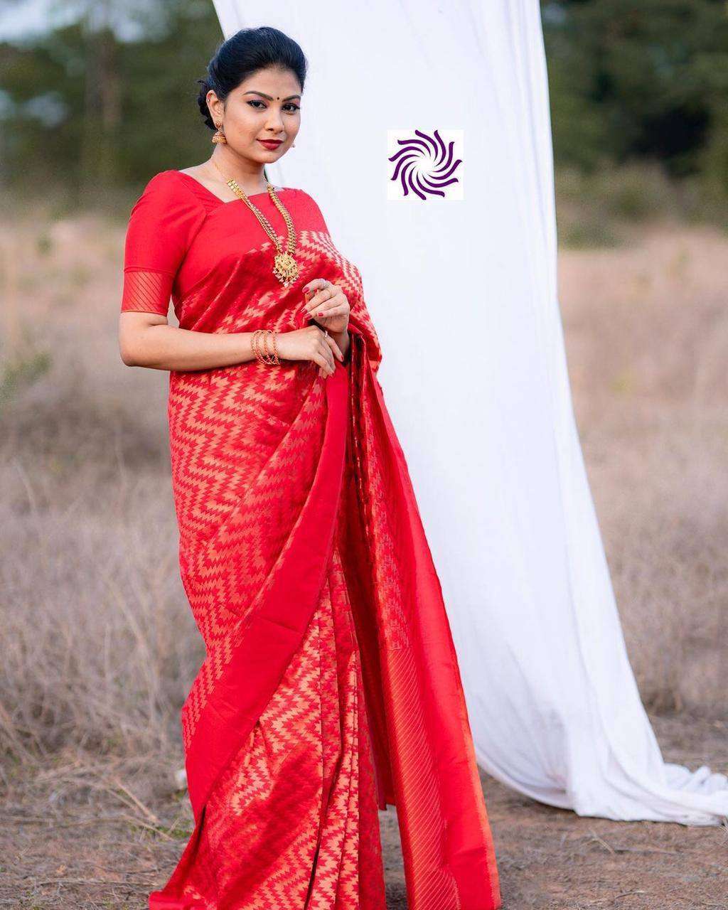 BT-02 WEDDINGS DESIGNER SOFT LICHI SILK SAREE 