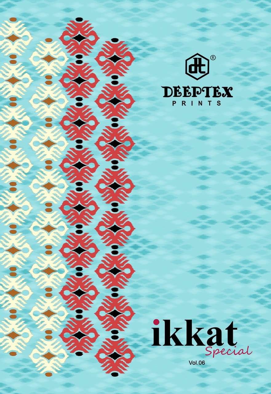 Deeptex Ikkat Special Vol-6 series 6001-6020 pure cotton saree