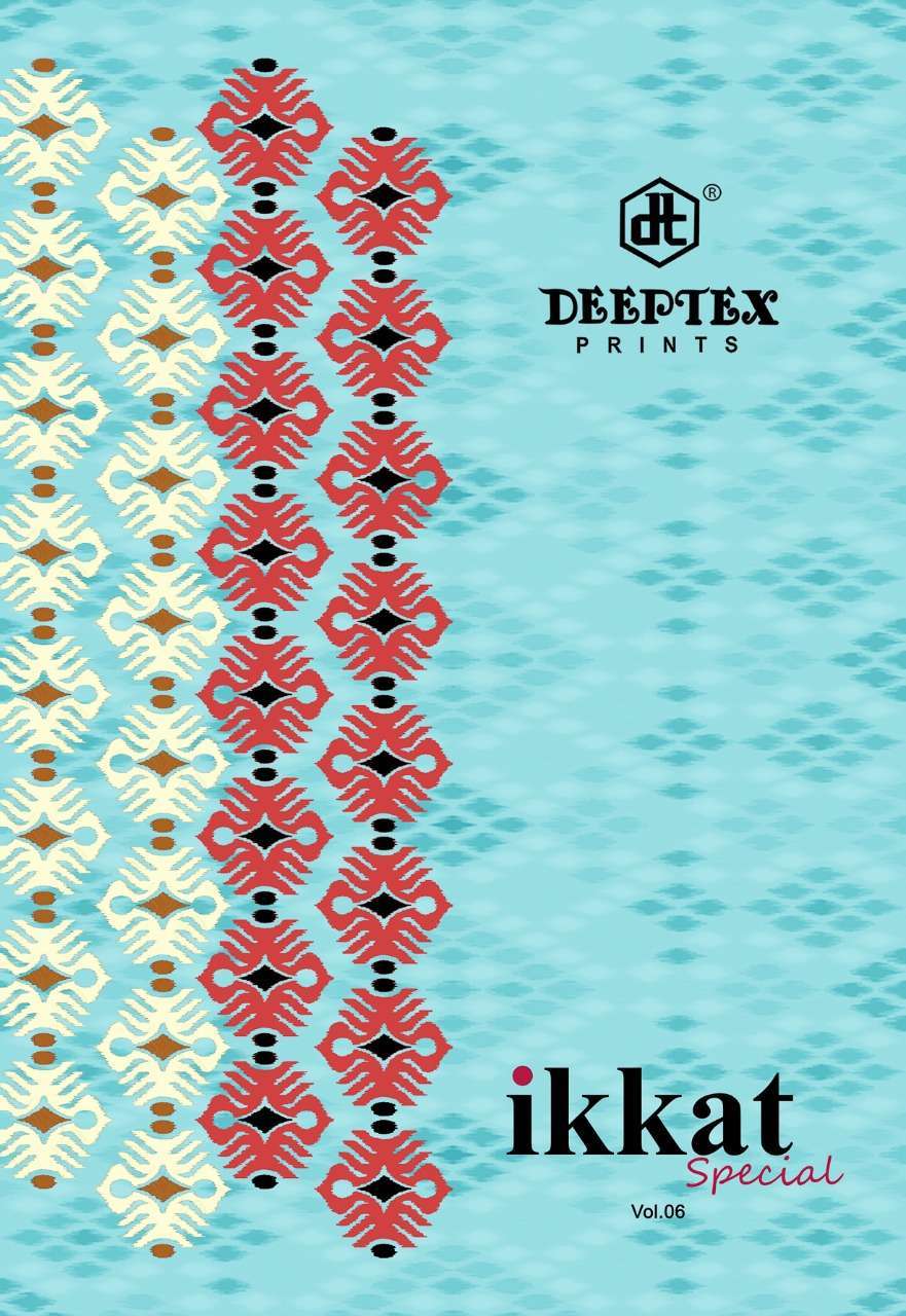 deeptex ikkat special vol 6 series 6001-6020 pure cotton saree