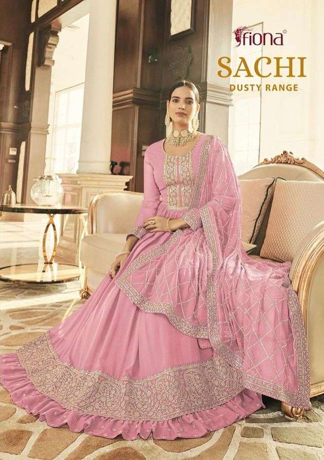 fiona sachi series 51000 georgette readymade suit 