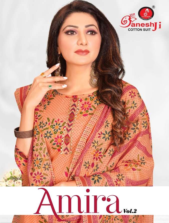 Ganeshji Amira Vol-2 series 2001-2008 cotton printed suit 