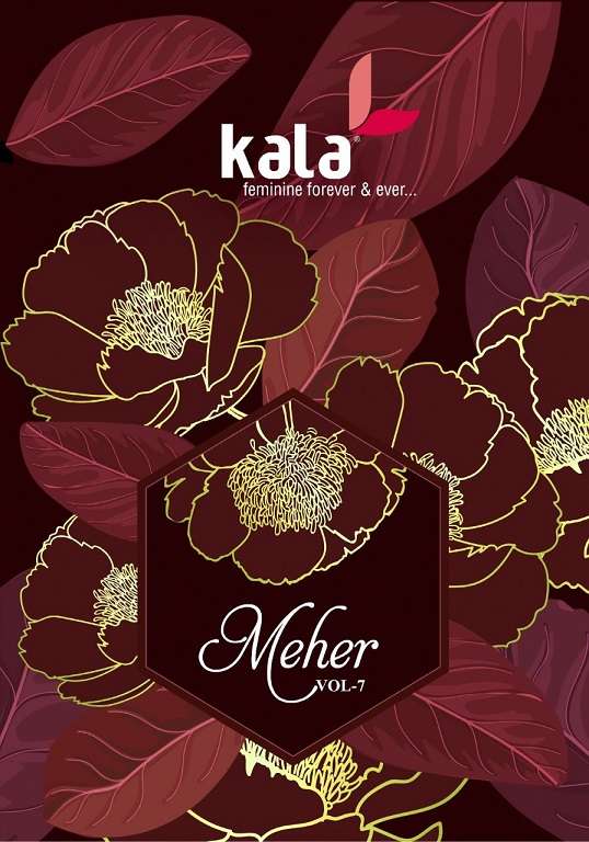 Kala Meher Vol-7 series 3801-3812 pure premium cotton suit 