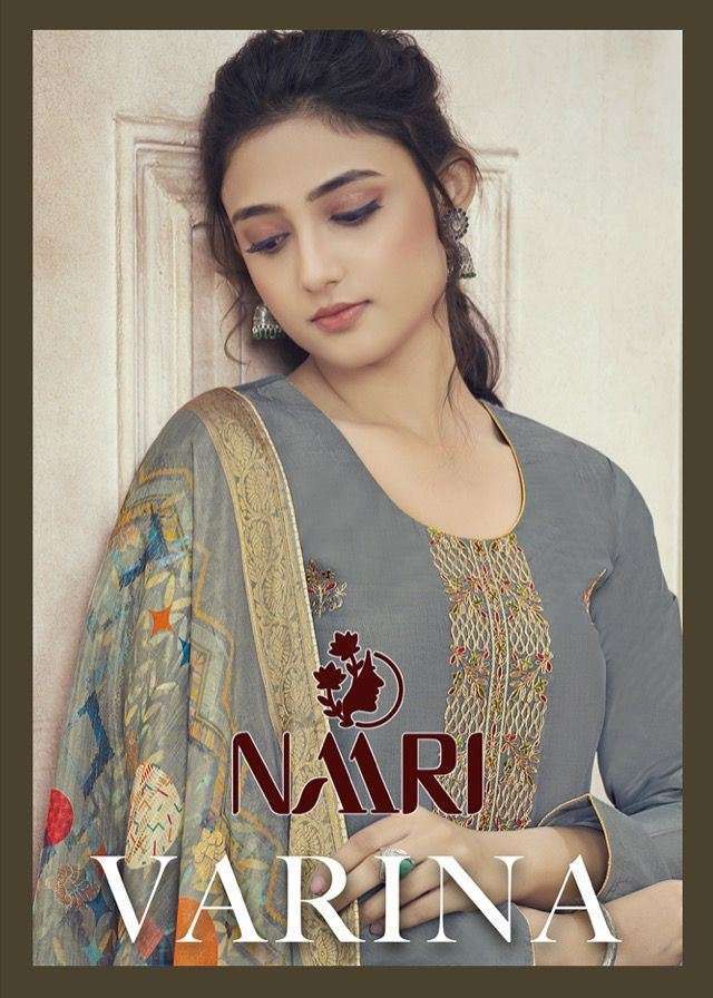 naari varina series 011-014 pure muslin silk suit 