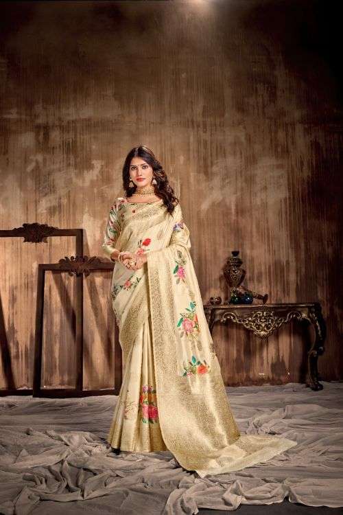 POOJA SILK DESIGNER SOFT SILK SAREE 