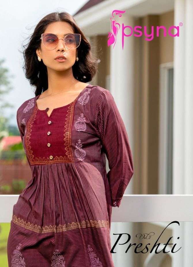 psyna preshti vol 2 series 2001-2008 cotton kurti 