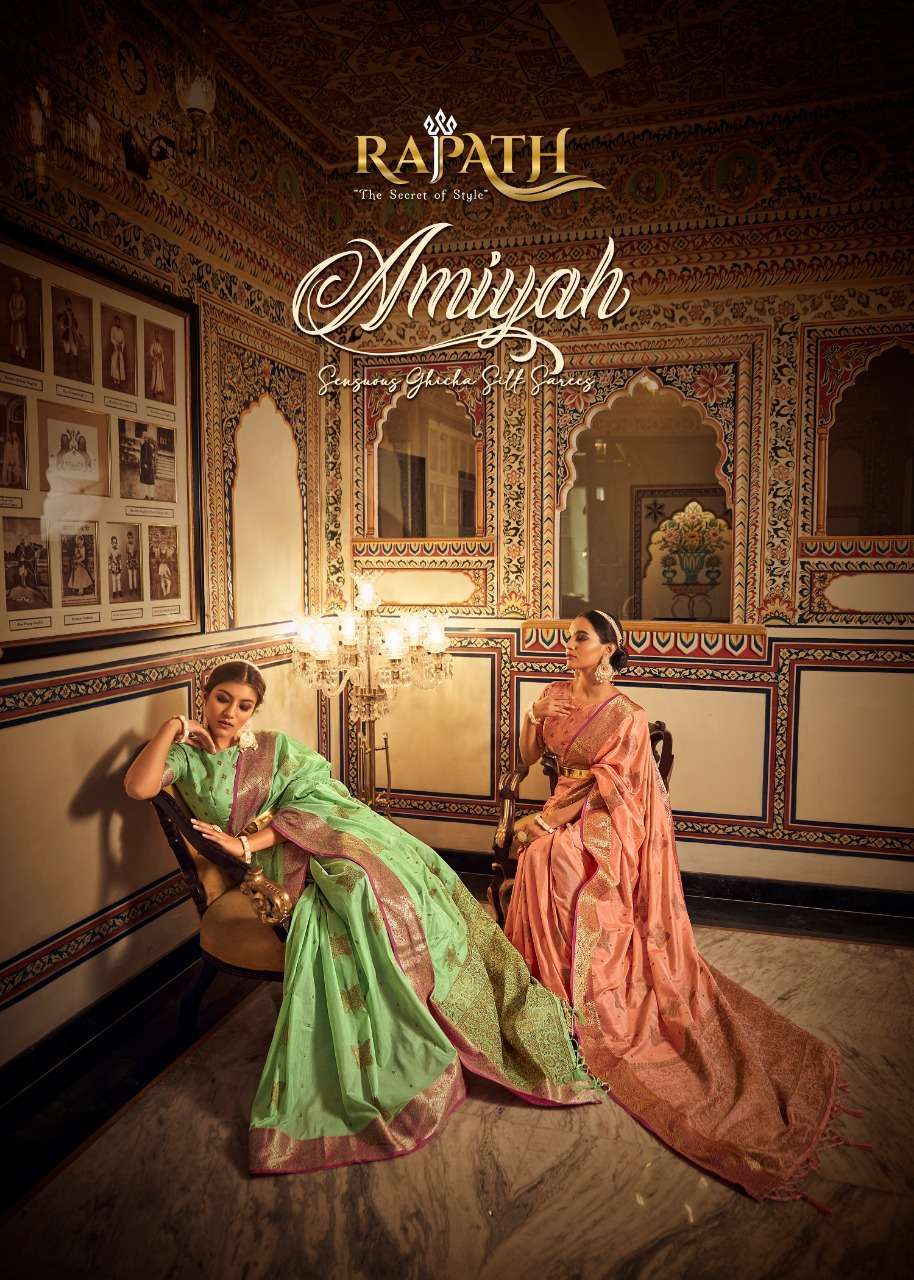 Rajpath amiyah series 10001-10006 soft tussar silk saree