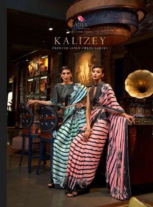 rajtex kalizey series 246001-246018 japan crape saree