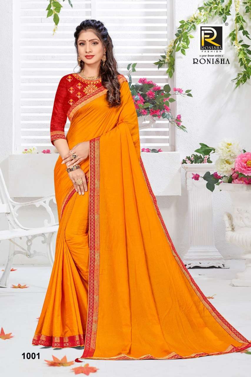 Ranjna saree Kanika series 1001-1008 kumari silk saree