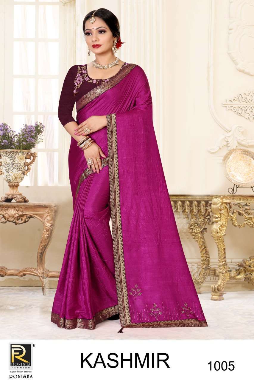 Ranjna saree Kashmir series 1001-1008 kumari silk saree