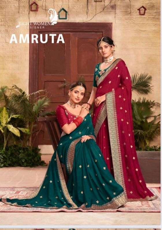 right women amruta series 81631-81638 vichitra saree