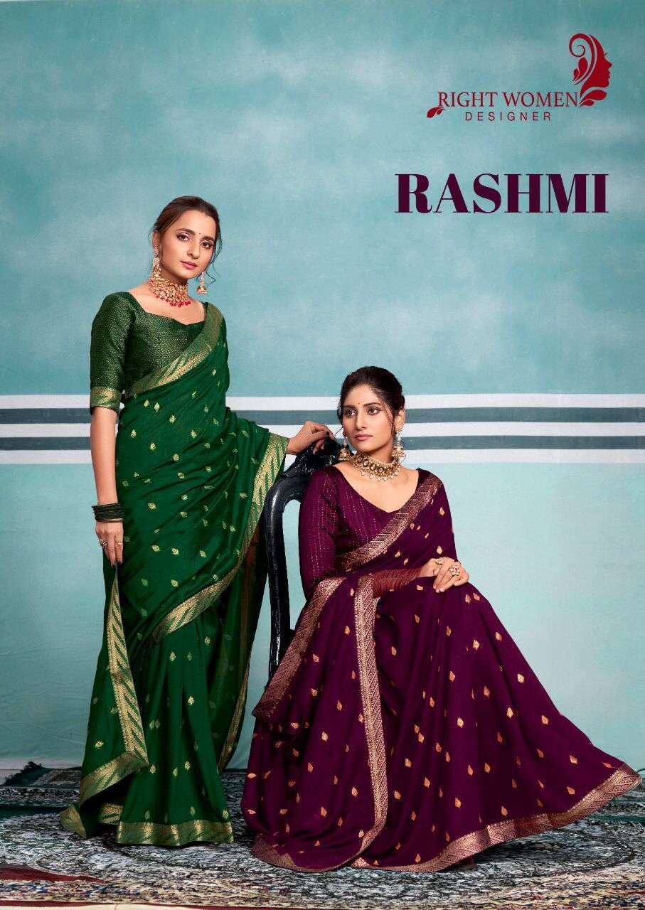 right women rashmi vichitra in pigment print saree