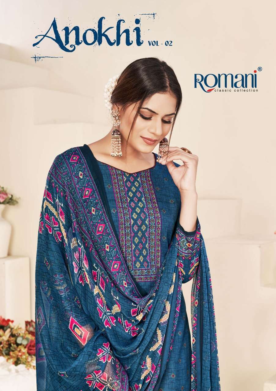 romani anokhi vol 2 series 1038001-1038010 premium soft cotton suit