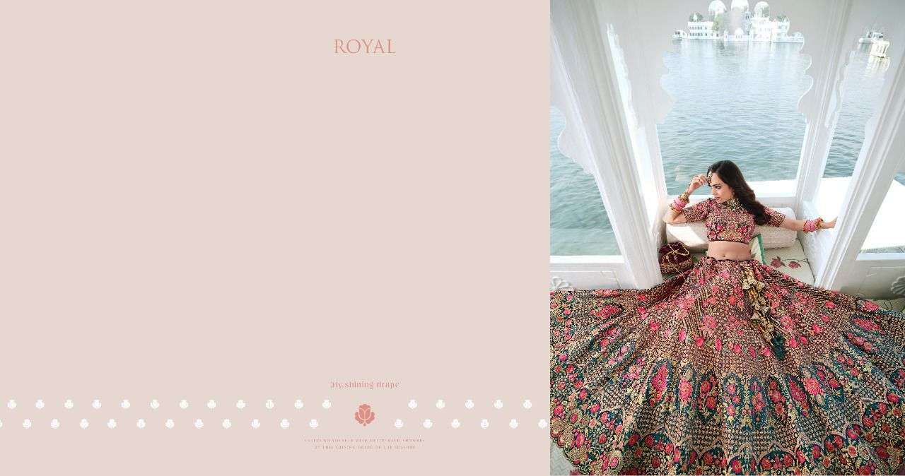 royal vol 23 series 994-1000 fancy embroidery lehenga 