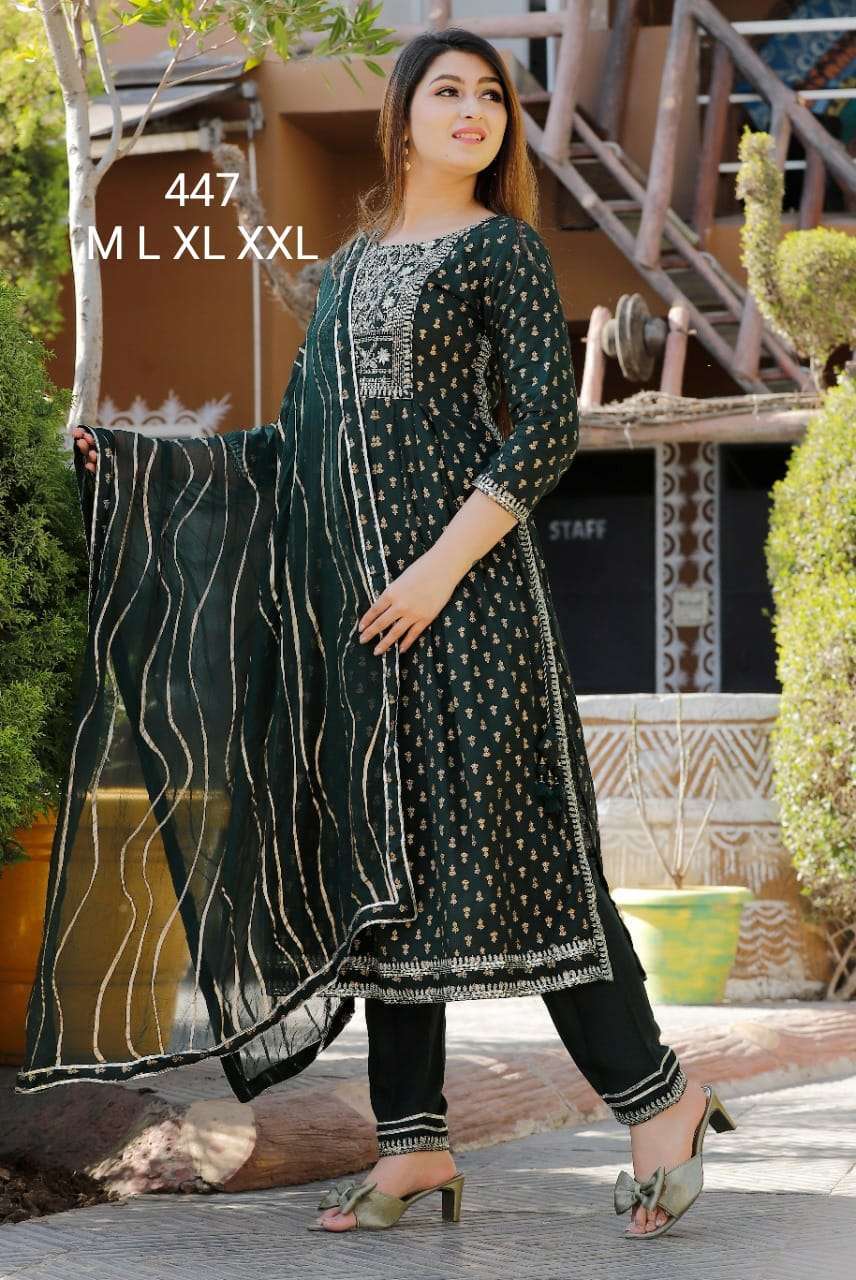 s4u 447 design combo set of 3pc readymade dress