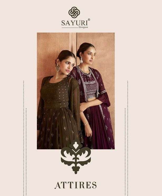 Sayuri attires series 9101-9104 real georgette readymade suit