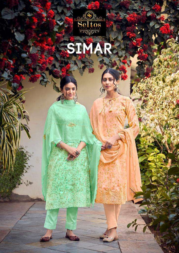 seltos simar series 25001-25008 pure eric cotton suit 