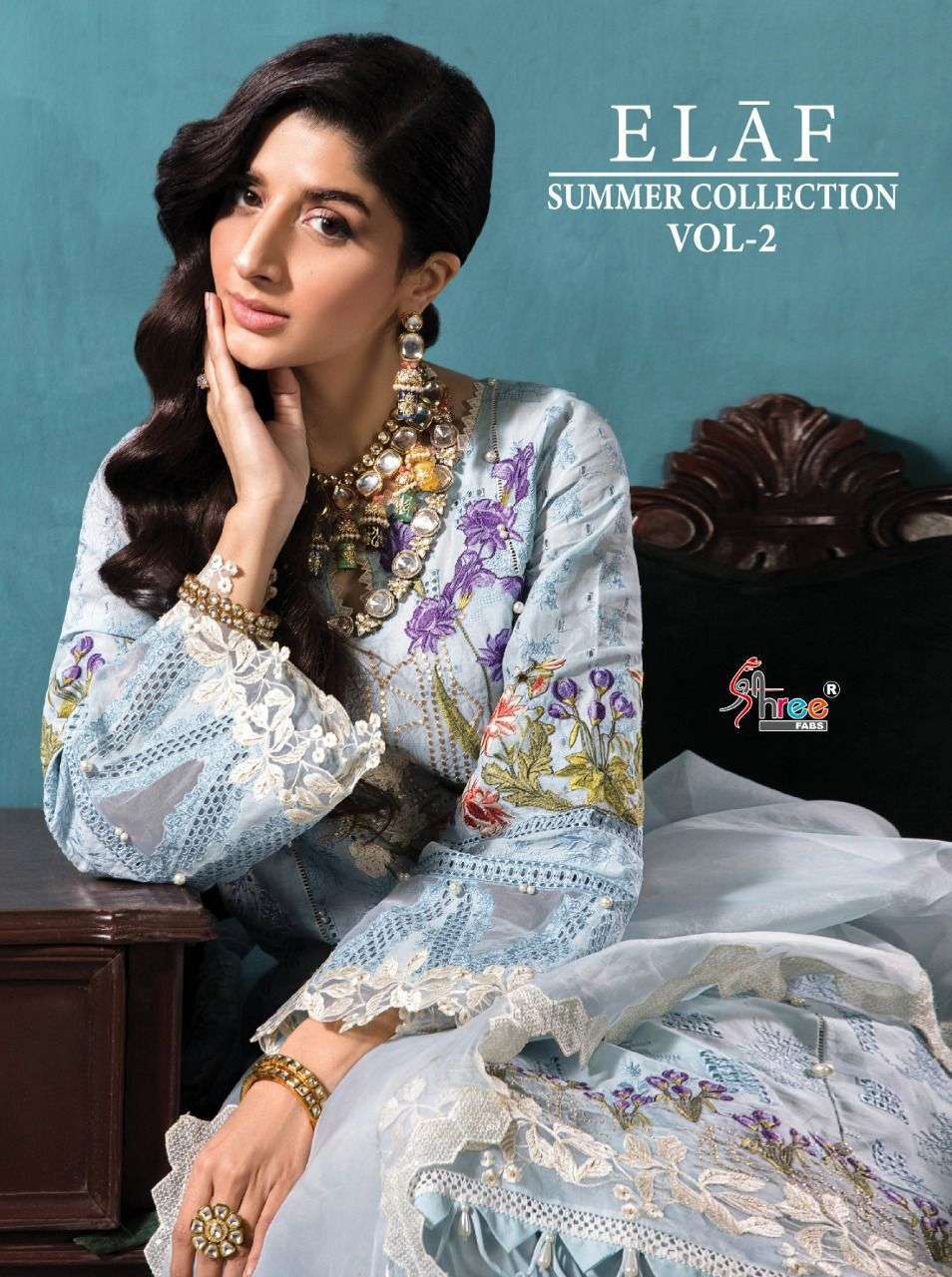 shree fabs elaf summer vol 2 series 2135-2140 cotton suit 