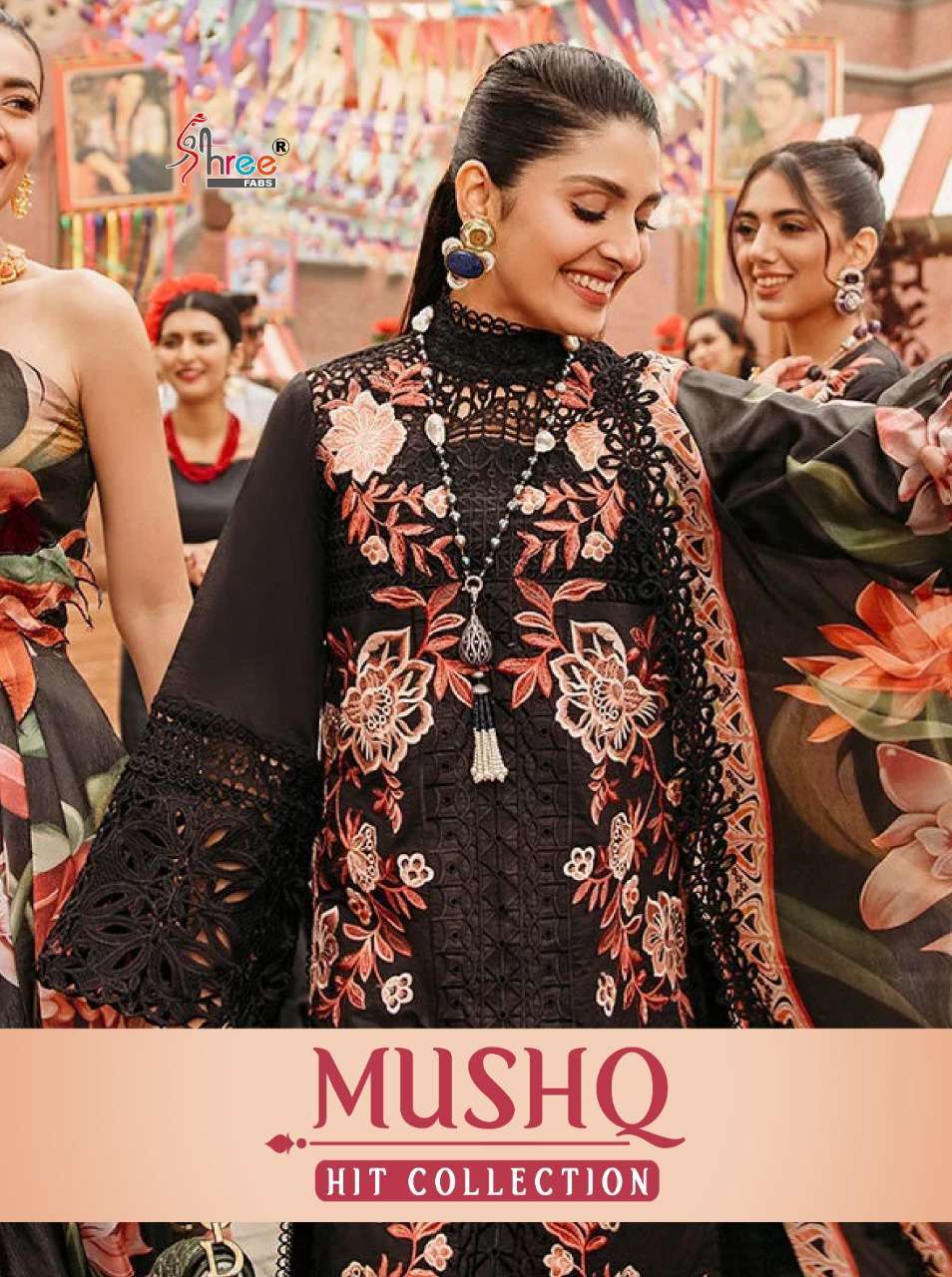 shree fabs mushq hit collection series 2132-2134 cotton suit 