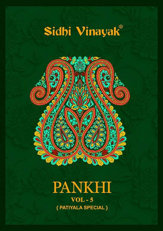 Sidhi Vinayak Pankhi Vol-5 series 6501-6512 cotton suit 