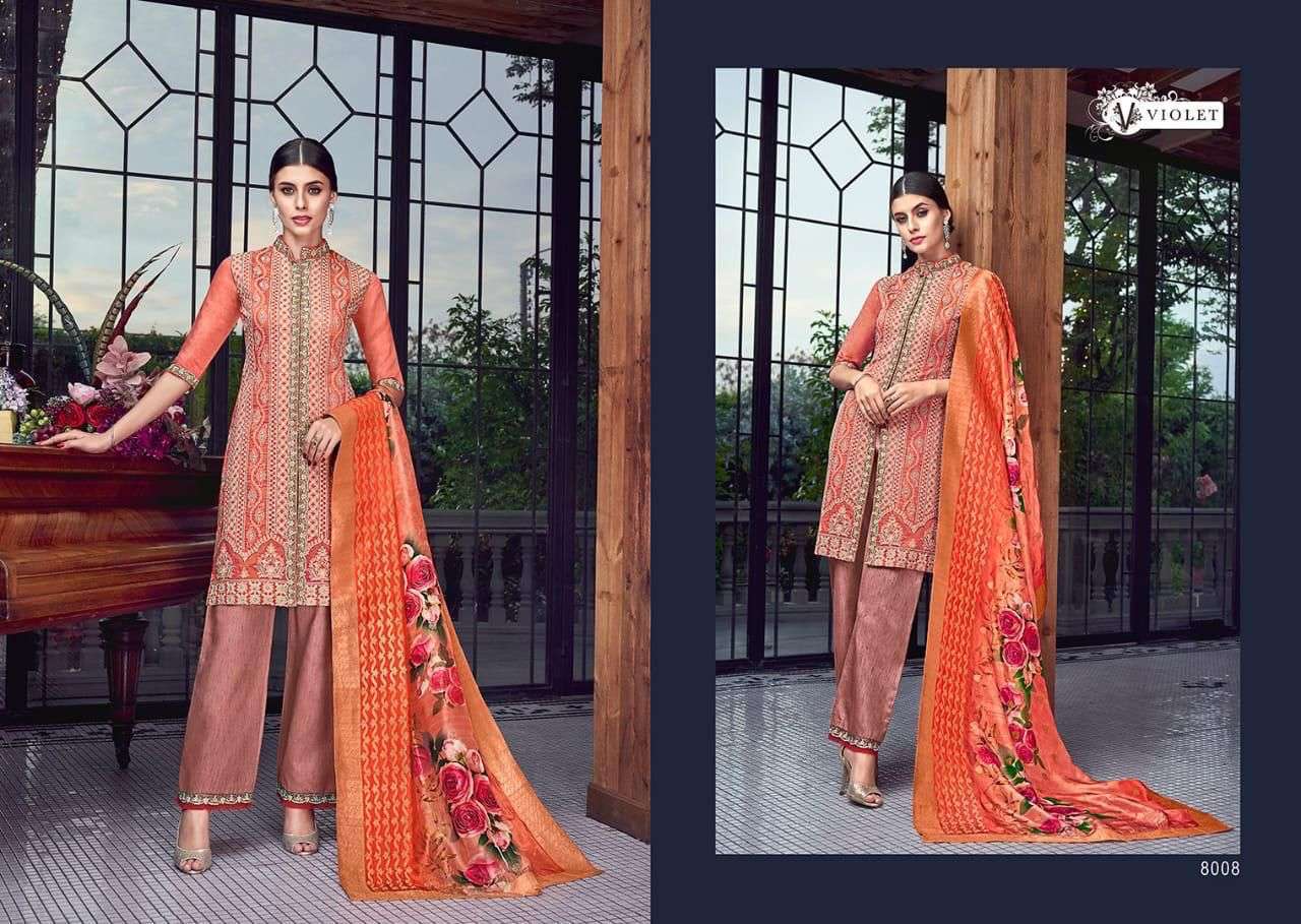 SWAGAT SEZANE DESIGNER SILK SUIT 