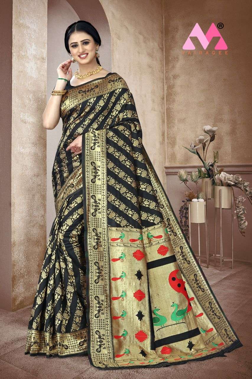 vairagee Mitra VOL 3 Banarasi Silk sarees collection