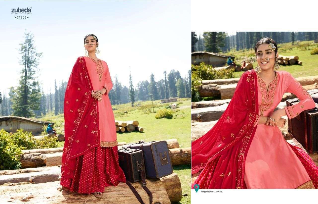 ZUBEDA AAHANA DESIGNER FANCY SUIT 