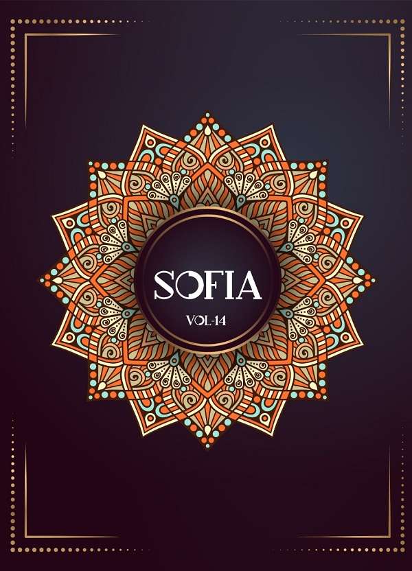 Amit Sofia Vol-14 series 1001-1012 pure cotton readymade suit 