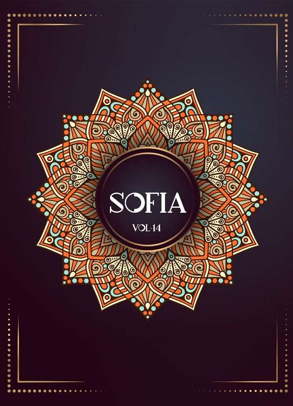Amit Sofia Vol-14 series 1001-1012 pure cotton suit 