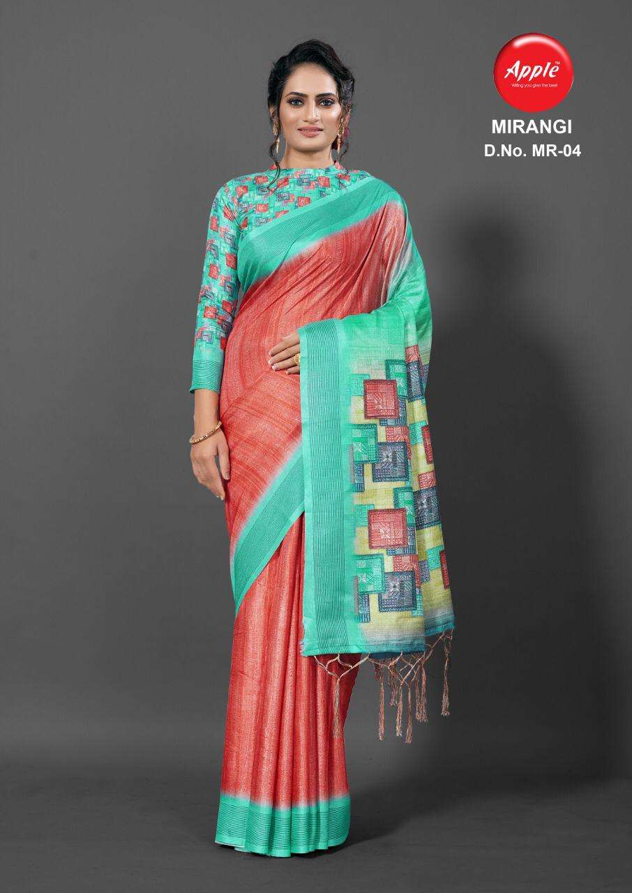 Apple Saree Mirangi Vol 1 series 01-08 Manipuri silk digital print saree