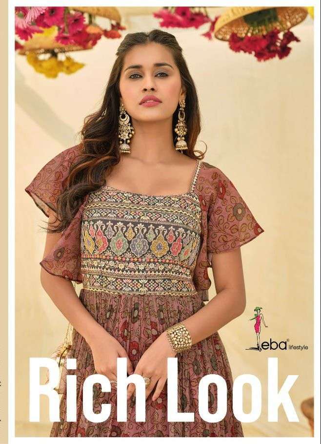 HURMA VOL-35 BY EBA LIFESTYLE 1314 TO 1319 SERIES GEORGETTE SALWAR SUITS  WHOLESALE 6 PCS