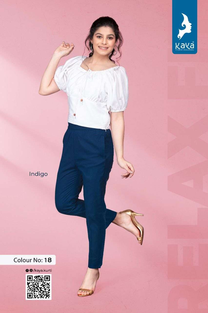 kaya kurti 01-12 heavy cotton flex top with pants 