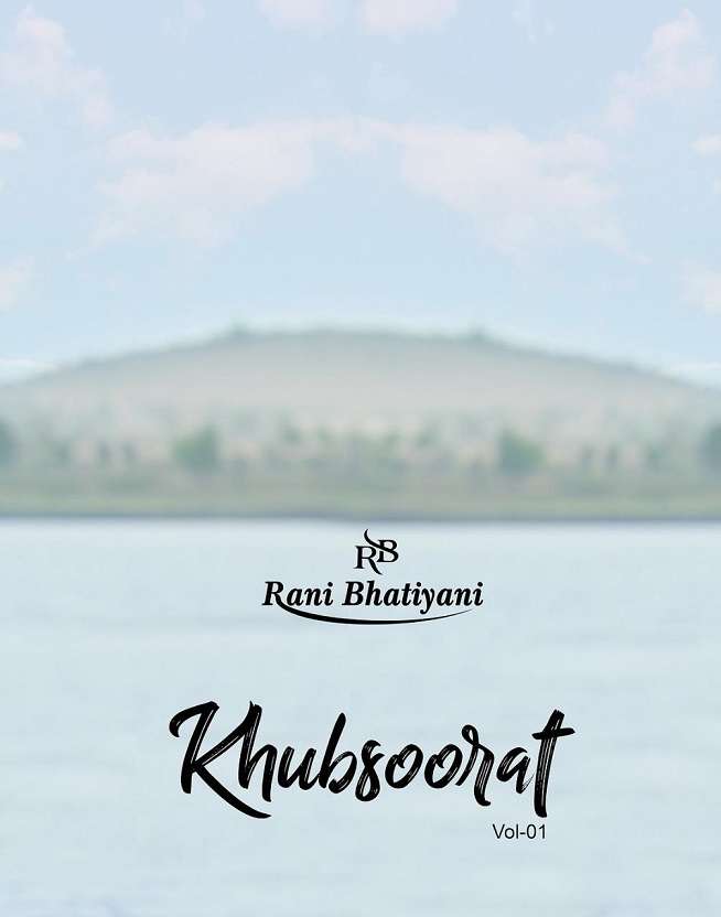 Rani Bhatiyani Khubsoorat Vol-1 series 1001-1008 pure rayon 14 kg kurti 