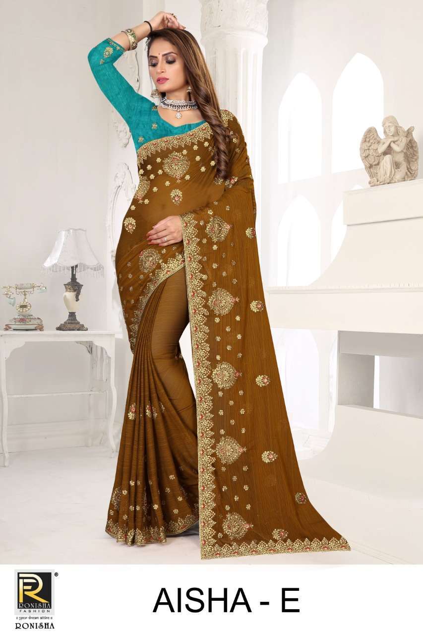 ranjna saree aisha zomato embroidery saree