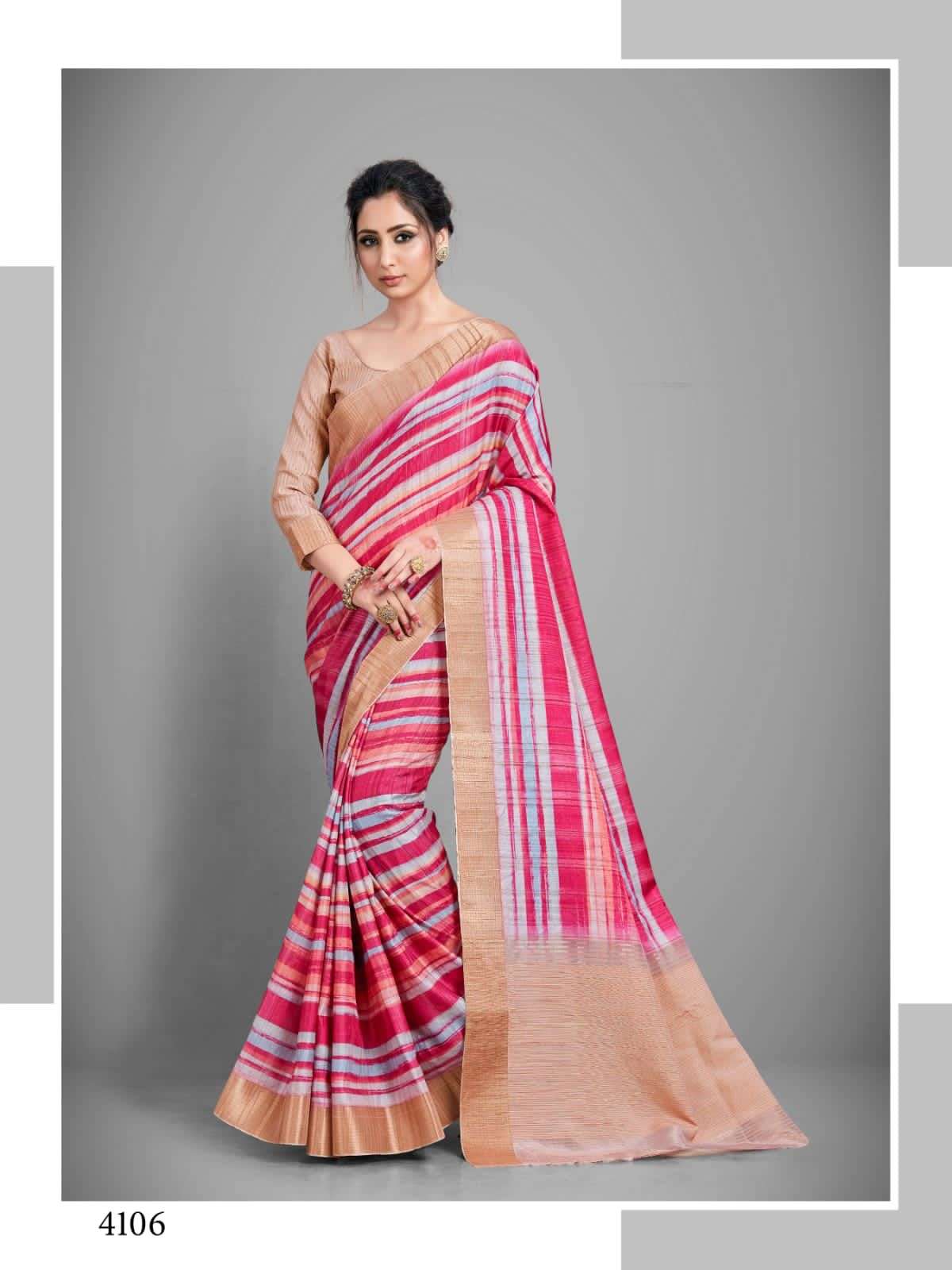 RIHANA SILK DESIGNER SOFT PURE SILK SAREE 