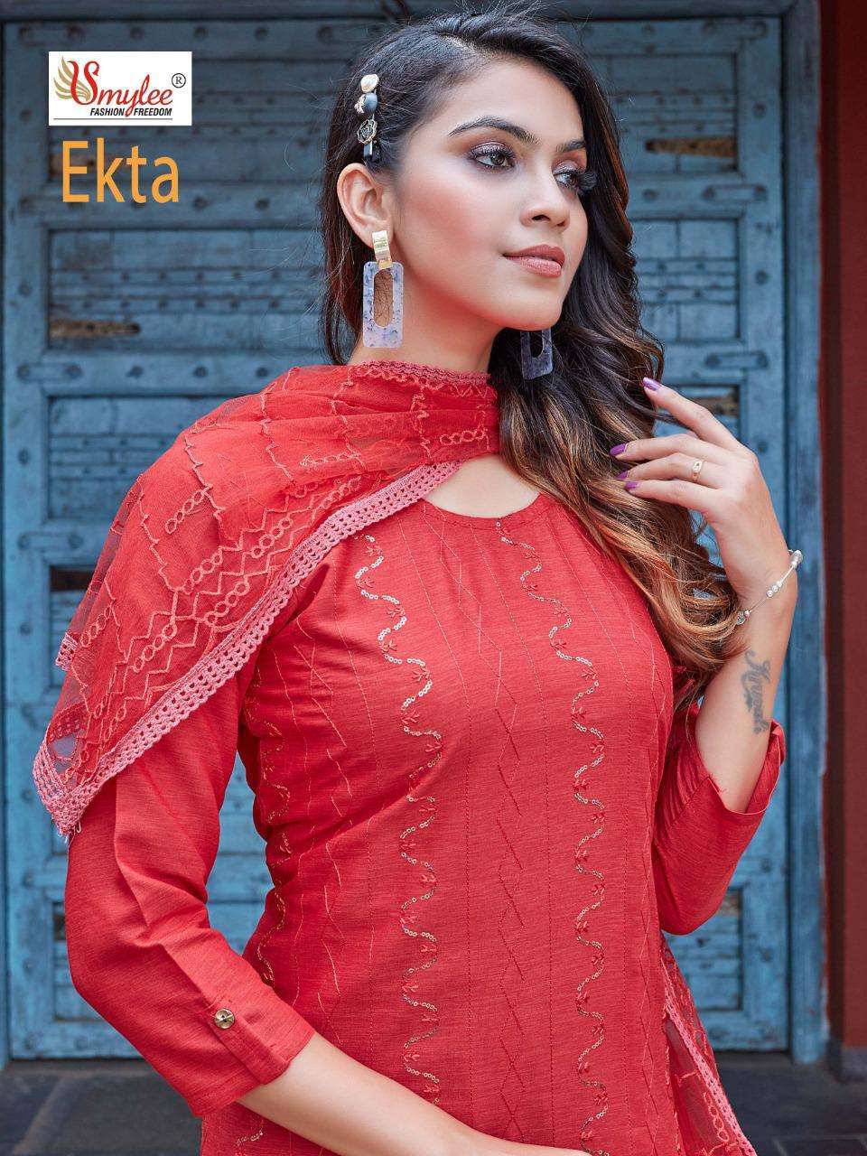 rung ekta series 1001-1008 heavy liquid rayon readymade suit 