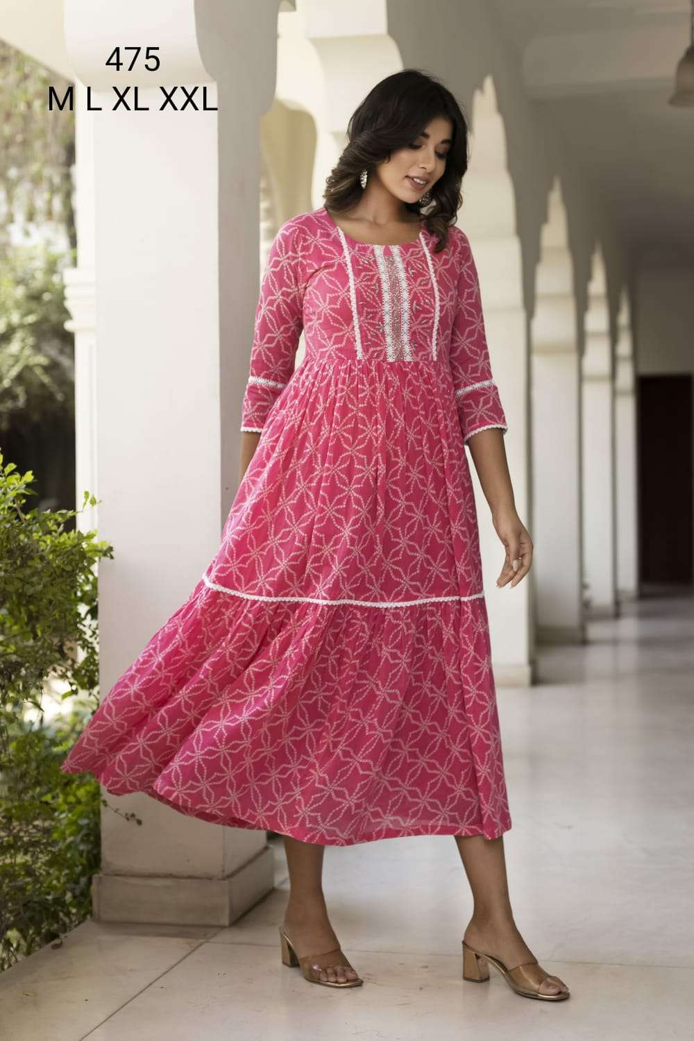 s4u 475 design combo set of anarkali kurti partywear