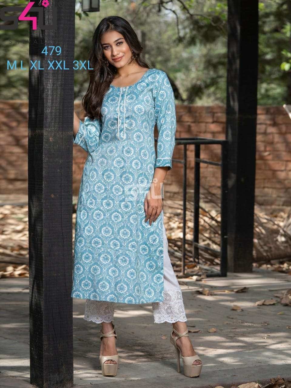 s4u 479 design combo set of fancy kurti