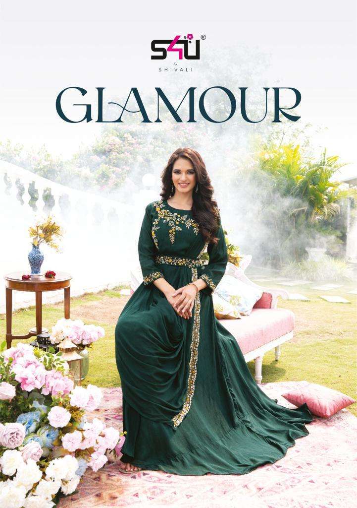 s4u glamour series 101-105 fancy heavy embroidery gown