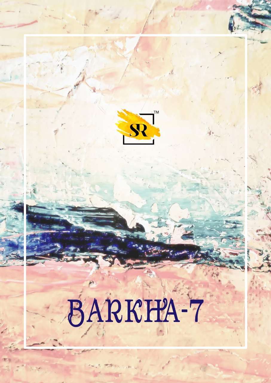 sr barkha vol 7 series 71-80 mul mul cotton saree
