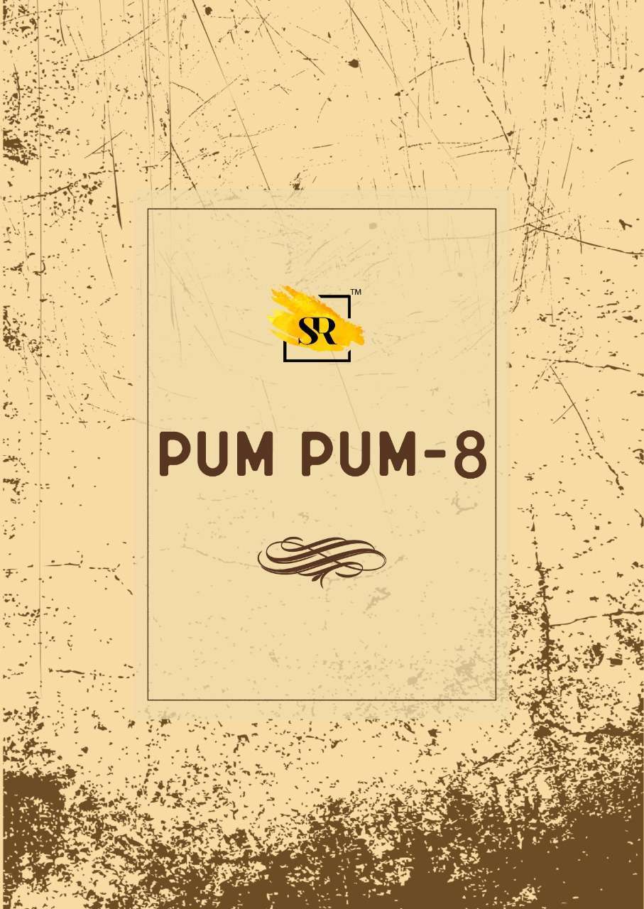 sr pum pum vol 8 series 01-10 mul mul cotton saree