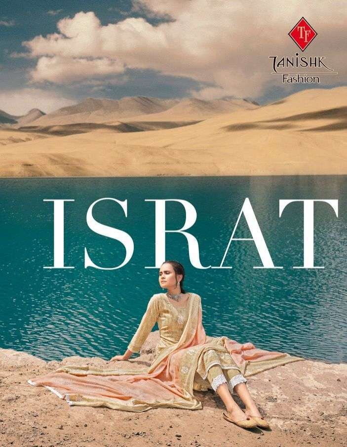 tanishk israt series 3501-3508 pure cotton suit 