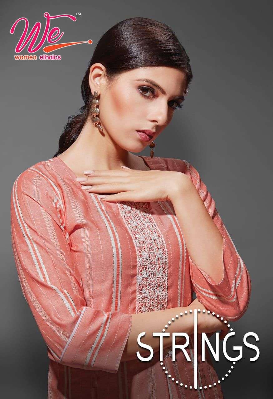 we string series 2701-2708 bombay lining weaving kurti 