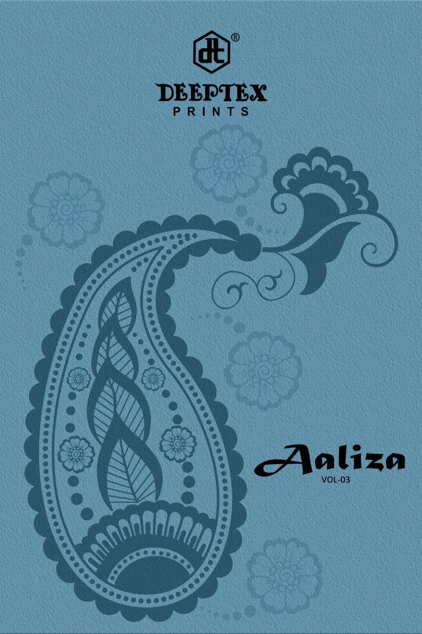deeptex aaliza vol 3 series 1001-1010 cotton suit