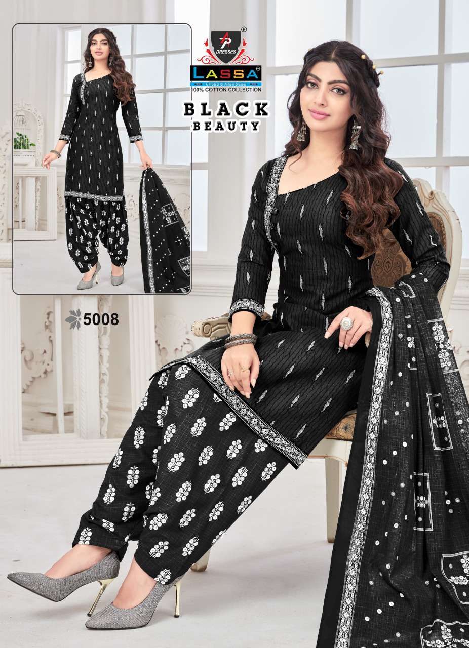 lassa cotton black beauty series 5001-5010 cotton suit
