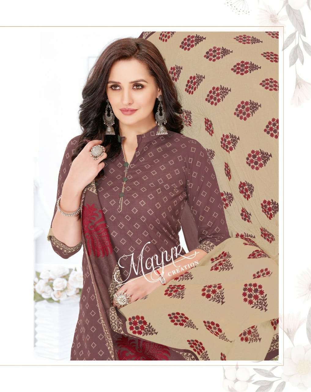 mayur khushi vol 62 series 6201-6235 cotton suit