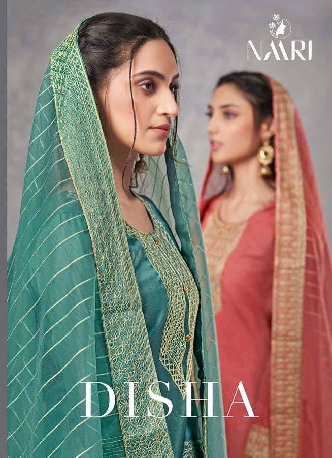 Naari disha series 01-04 pure tussar silk suit