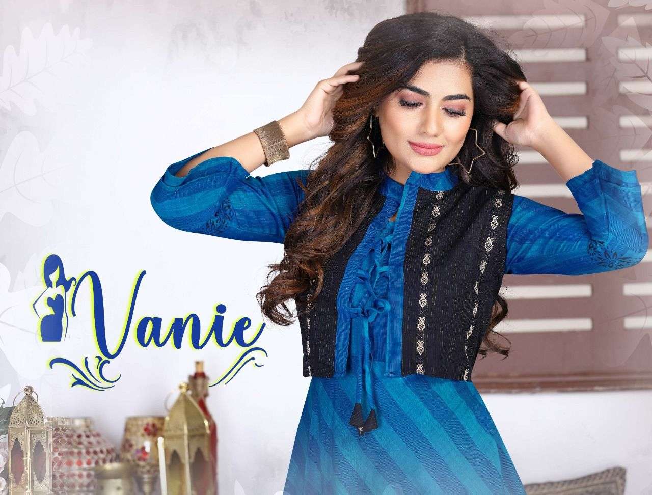 new vanie vol 1 series 3011-3018 14 kg cotton rayon kurti 