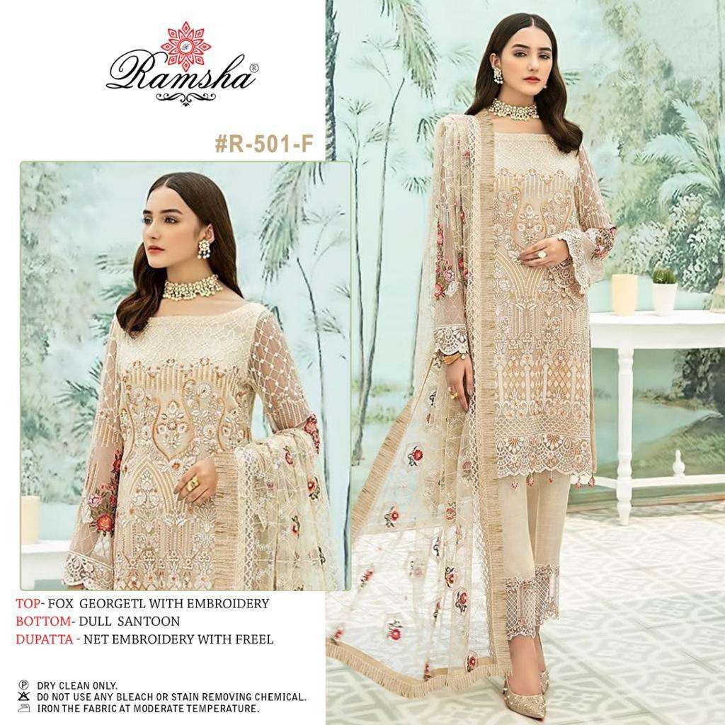 RAMSHA R-501 NX DESIGNER GEORGETTE SUITS 